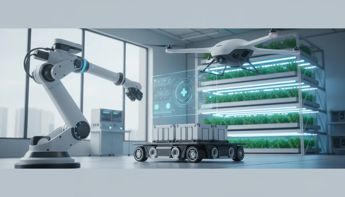 Les 5 domaines d'application de la robotique en 2026