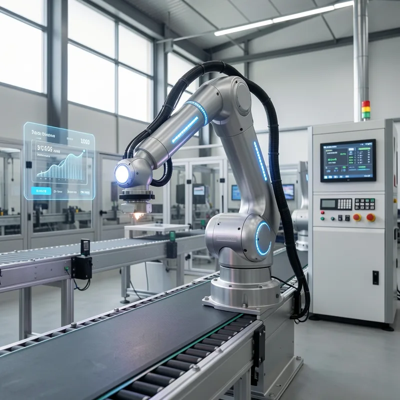 Entreprise robotique industrielle : technologies, coûts et ROI en 2026