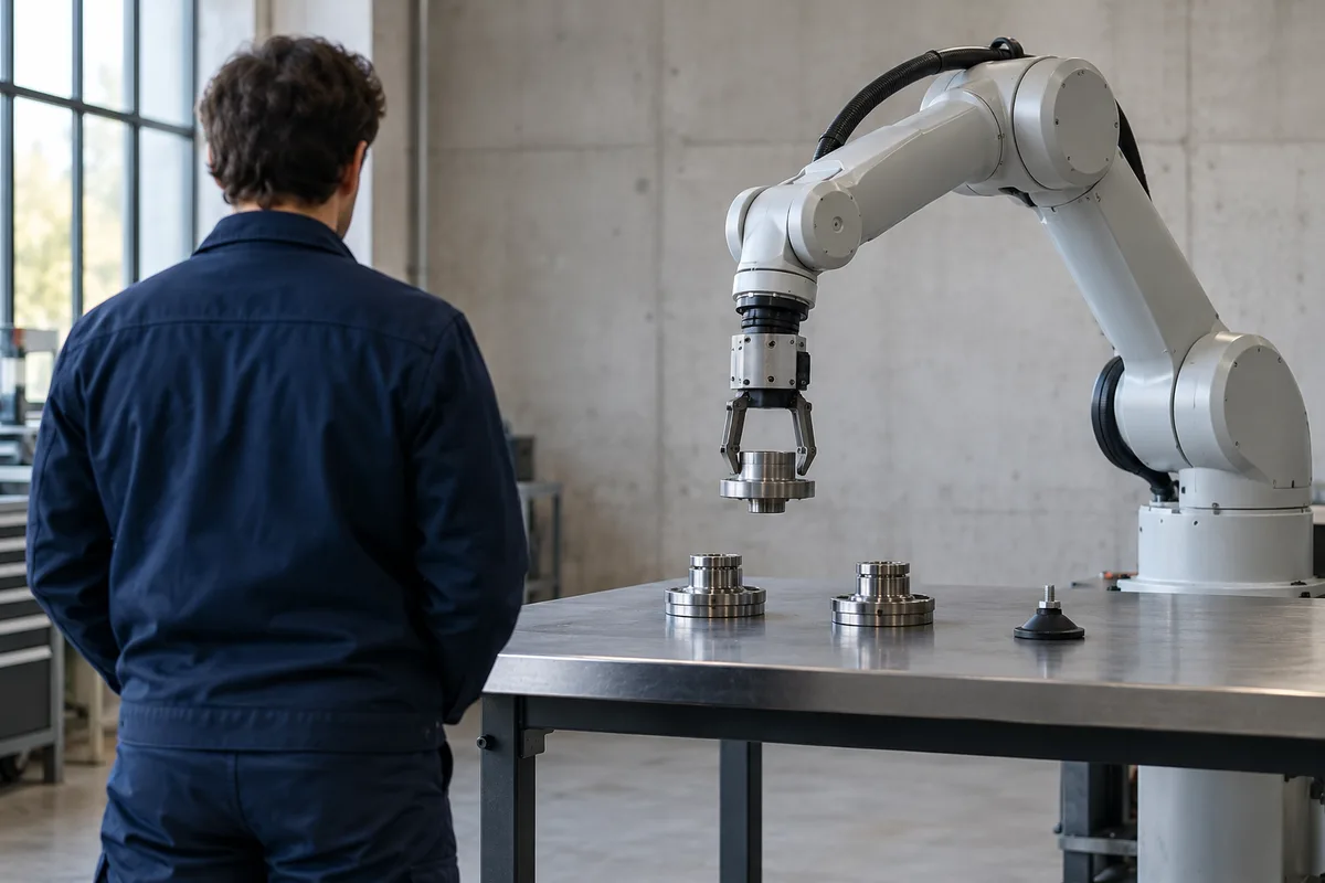 Préhenseur de robot : pinces, ventouses et choix