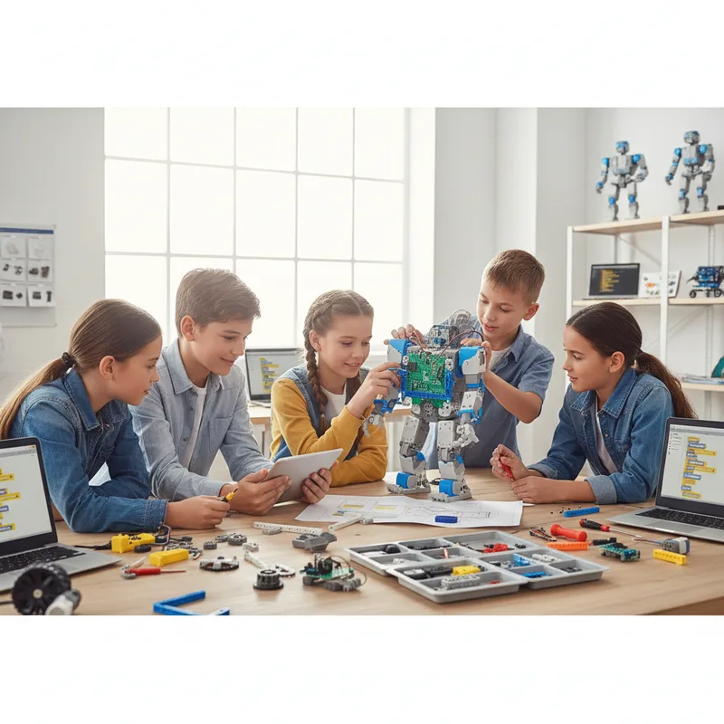 La robotique éducative : initier les jeunes aux STEM dès le collège