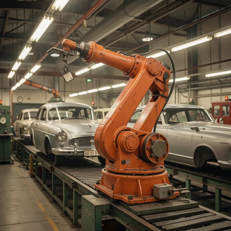 Unimate : le premier robot industriel chez General Motors